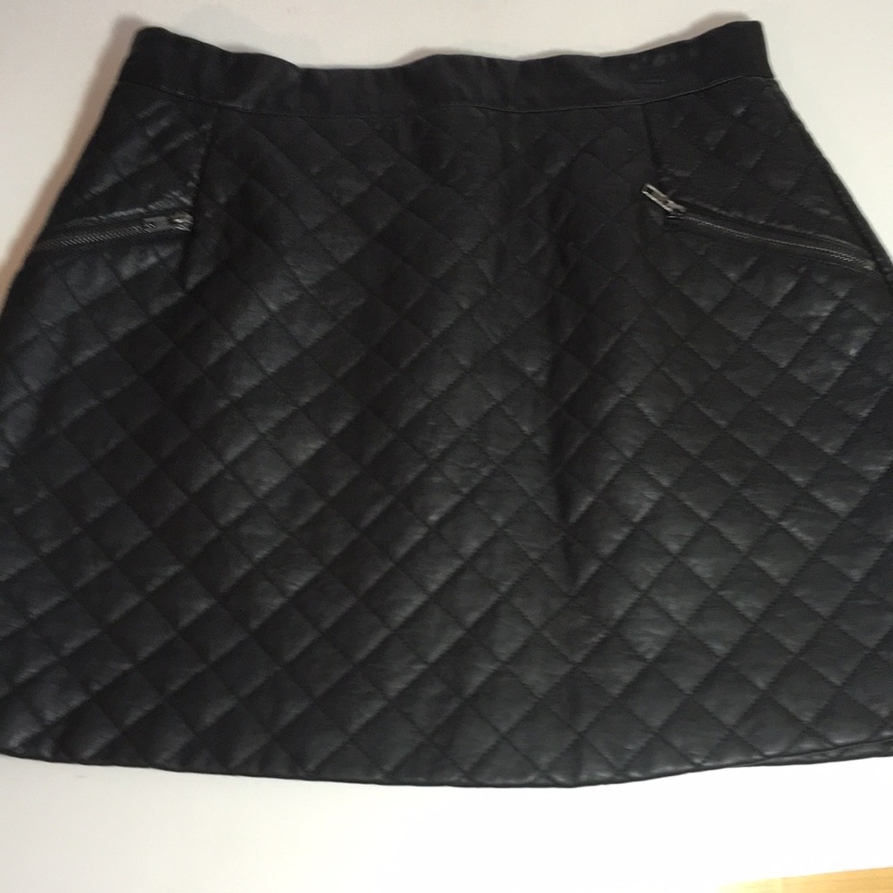 Topshop Vegan Leather Skirt 10